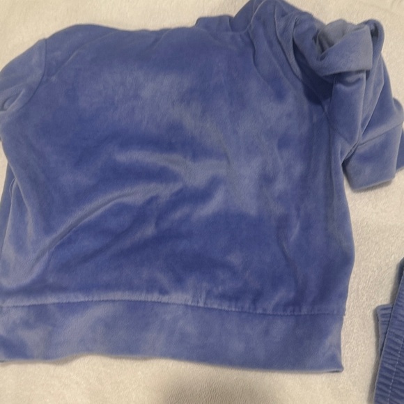 Nike Royal Blue Velour Tracksuit - Picture 5 of 8